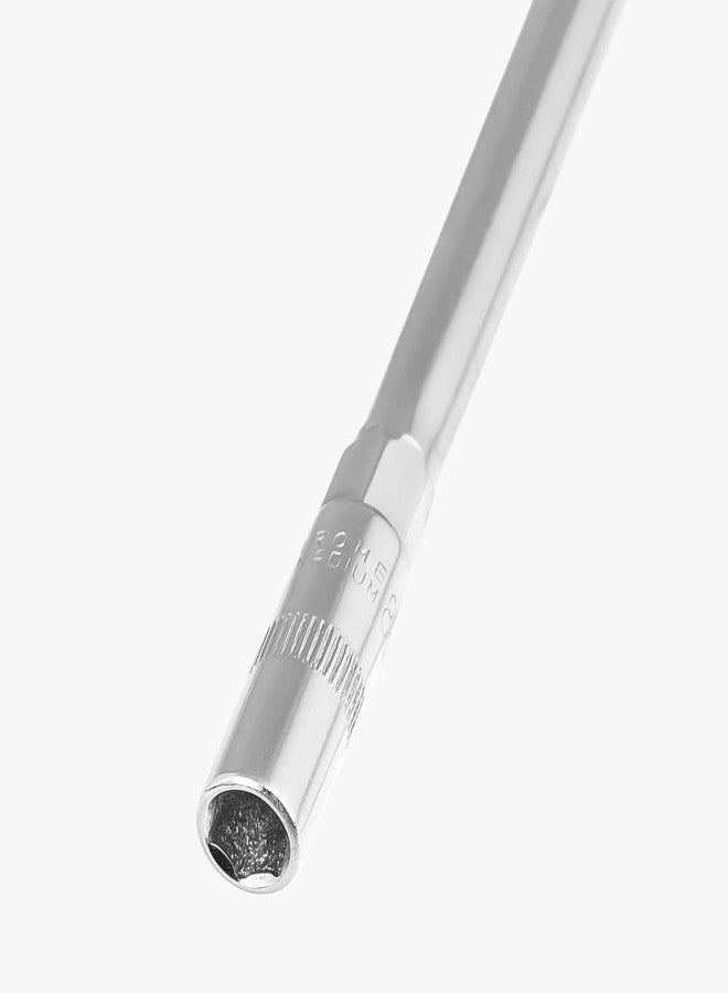 لينك مفتاح ربط لينك برابال على شكل حرف T، مقاس 8 مم، مطلي بالكروم، طرف سداسي بستة نقاط، مقبض مريح من مادة PVC ناعمة الملمس، مناسب للاستخدام في السيارات، والهوايات، والاستخدامات المهنية، والأعمال اليدوية، والاستخدامات الصناعية. - Image 2